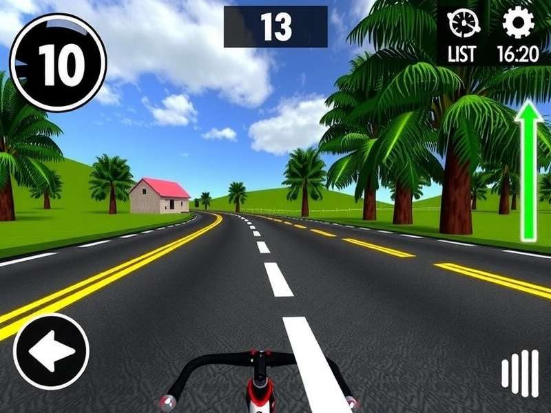 Namaste Cycling Master in action Namaste Cycling Master gameplay screenshot